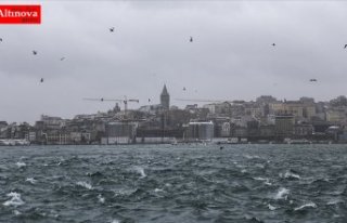 İstanbul'da fırtına ve yağış etkisini sürdürüyor