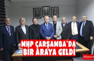 MHP ÇARŞAMBA’DA BİR ARAYA GELDİ
