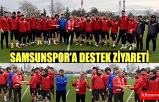 Rektör Bilgiç’ten Samsunspor’a Destek Ziyareti