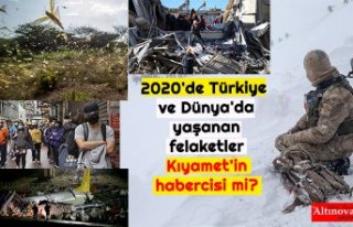 2020'de Türkiye ve Dünya'da yaşanan felaketler...