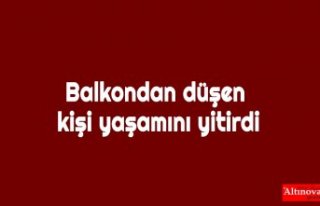 7. kattan düşen kişi hayatını kaybetti