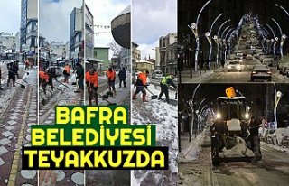 BAFRA BELEDİYESİ TEYAKKUZDA