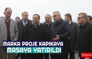 MARKA PROJE KAPIKAYA MASAYA YATIRILDI