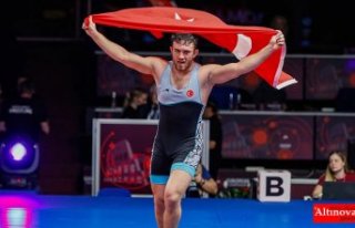 Milli güreşçi Süleyman Karadeniz Avrupa şampiyonu