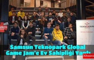 Samsun Teknopark Global Game Jam’e Ev Sahipliği...