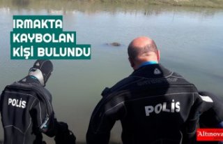 28 gün önce ırmakta kaybolan kişi ölü bulundu