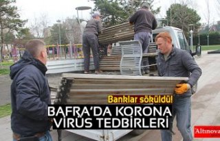 BAFRA’DA KORONA VİRÜS TEDBİRLERİ