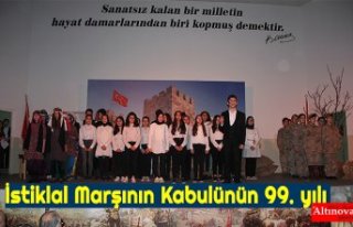 İstiklal Marşının Kabulünün 99. yılı