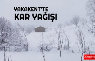 YAKAKENT'TE KAR YAĞIŞI