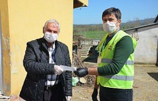 Bafralı Dursun Çetinkaya'dan Milli Dayanışma Kampanyası'na...