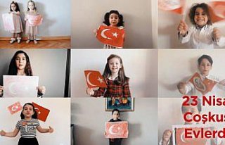 BKM, 23 Nisan'da tüm çocukları Türk bayrağı...