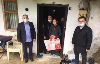 Doğankent Kaymakamı Karataş, şehit ve gazi yakınlarını...