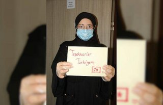 Kuveyt'ten ülkeye getirilen Türk vatandaşları...