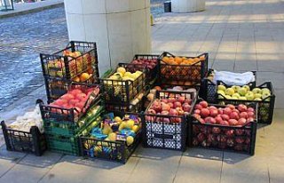 Ordu'da hal esnafından sağlıkçılara meyve ikramı