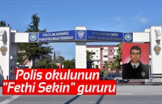 Polis okulunun "Fethi Sekin" gururu