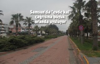 Samsun'da "evde kal" çağrısına...