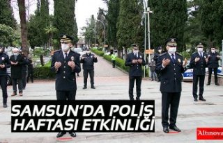 SAMSUN’DA POLİS HAFTASI ETKİNLİĞİ