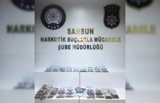 Samsun'da uyuşturucu operasyonunda 4 kişi yakalandı