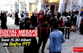 SOSYAL MESAFE KURALINA UYMADILAR