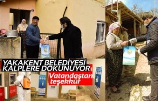 YAKAKENT BELEDİYESİ KALPLERE DOKUNUYOR