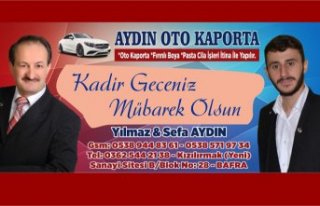 Aydın Oto Kaporta Sahibi Yılmaz Aydın ve Sefa Aydın’dan...