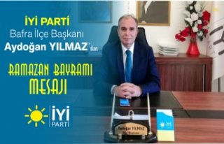 AYDOĞAN YILMAZ: BAYRAMIMIZ MÜBAREK OLSUN