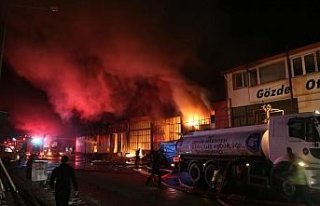 GÜNCELLEME - Çorum'da Küçük Sanayi Sitesi’nde...