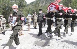 Şehit Piyade Uzman Onbaşı Gündeş son yolculuğuna...