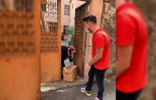 Trabzon'da 400 aileye gıda yardımı