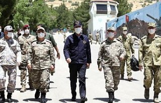 Akar ve TSK'nın komuta kademesi sınır bölgesinde