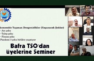 Bafra TSO’dan üyelerine Seminer