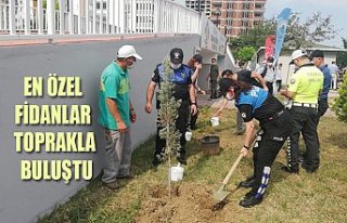 EN ÖZEL FİDANLAR TOPRAKLA BULUŞTU