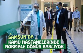 KAMU HASTANELERİNDE NORMALE DÖNÜŞ BAŞLIYOR