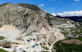 Kop Tüneli'ndeki kazı işleminin yüzde 58'i tamamlandı