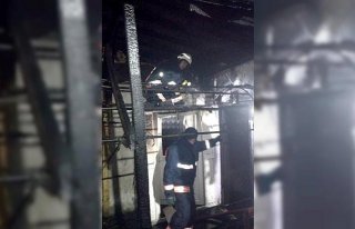 Ordu'da müzikholde yangın