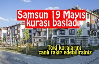 Samsun 19 Mayıs kurası başladı