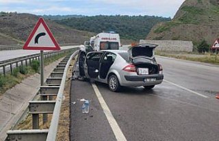 Samsun'da trafik kazaları: 3 yaralı