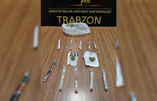 Trabzon'da uyuşturucu ele geçirildi