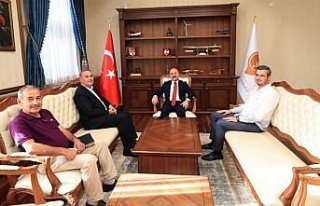 Vali Varol'a veda ziyaretleri