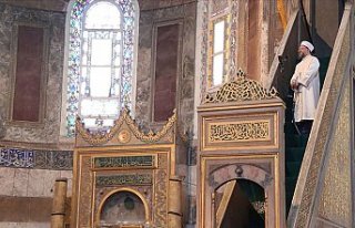 Ayasofya-i Kebir Cami-i Şerifi'nde 86 yıl sonra...
