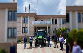 Boyabat'ta ORKÖY ile traktör sahibi oldular