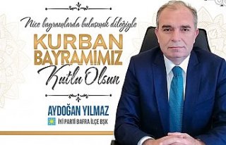 İYİ Parti İlçe Başkanı Aydoğan Yılmaz'ın,...