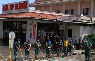 Keçiören Belediyesi'nden hastanelere temizlik ve...