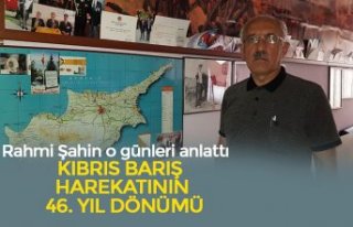 KIBRIS BARIŞ HAREKATININ 46. YIL DÖNÜMÜ
