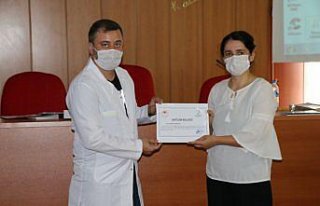 Ordu'da kadın çiftçiler arıcılık eğitimi sertifikası...