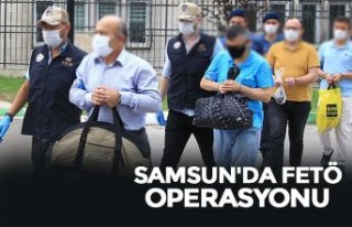 SAMSUN'DA FETÖ OPERASYONU