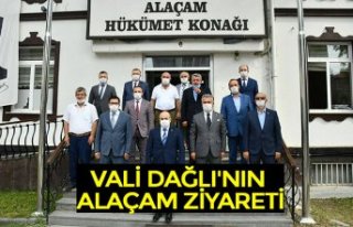 VALİ DAĞLI'NIN ALAÇAM ZİYARETİ