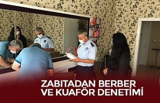 ZABITADAN BERBER VE KUAFÖR DENETİMİ