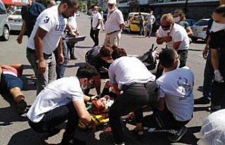 Zonguldak'ta trafik kazasında 2 kişi yaralandı