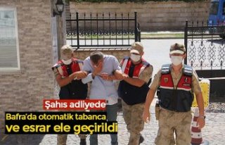 Bafra'da jandarmadan operasyon